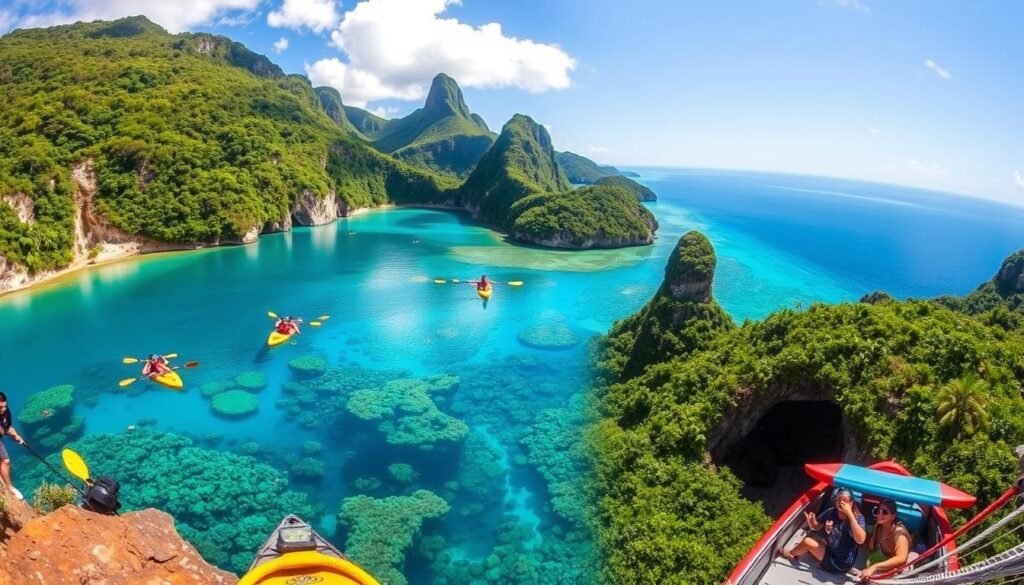 Adventure activities in Palawan