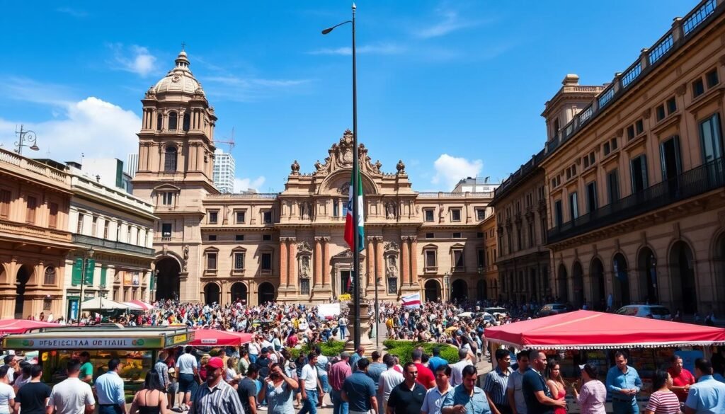 Mexico City's main square