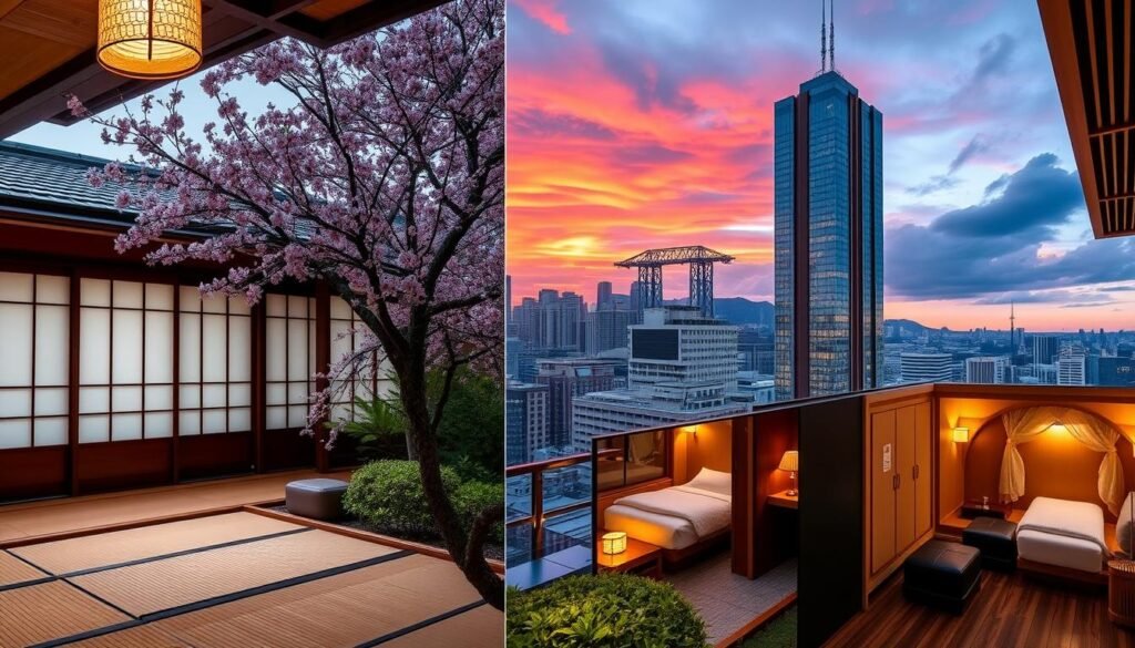 japan travel accommodations